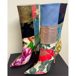 Dolce and Gabanna Patchwork Boot size 38